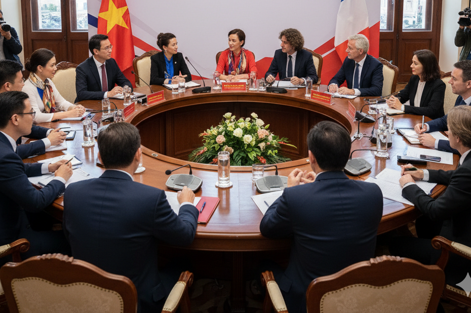 Roundtable event to discuss cooperation opportunities between Vietnamese and French cinema